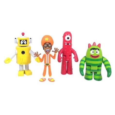 Yo Gabba Gabba 3-Inch Action Figure 4-Pack - Jazwares - Yo Gabba Gabba ...