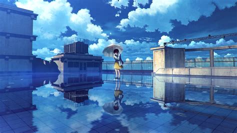 Anime Water Scenery