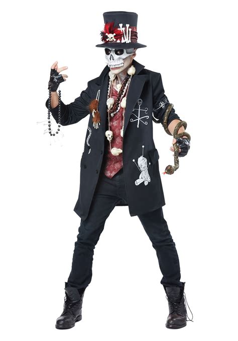 a man dressed up as a skeleton wearing a top hat and holding two hands ...