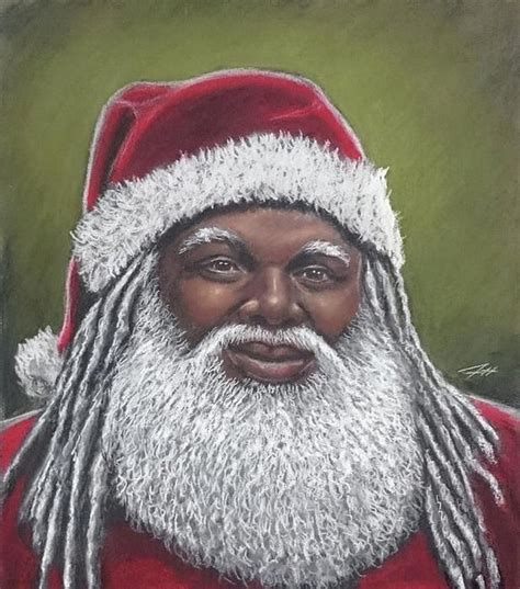 African American Santa Claus by Jeffrey Kearns | African american ...