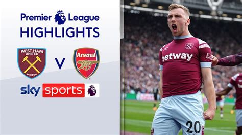 West Ham 2-2 Arsenal | Premier League highlights | Football News | Sky ...