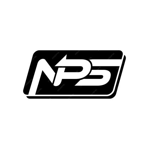 Premium Vector | Letter nps logo design