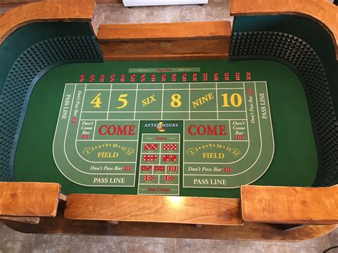 Mini Craps Table | Craps, Diy, Diy table