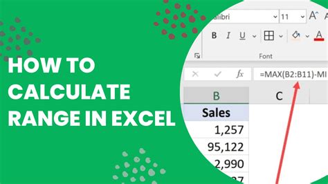 How to Calculate Range in Excel – Tricks to Find Range - Earn & Excel