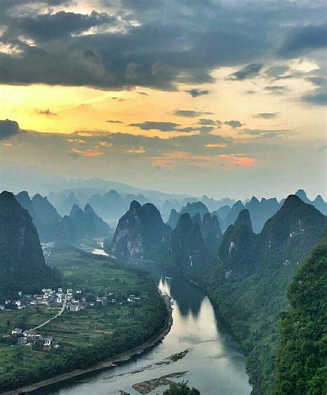 Li River in 2024 | Chinese landscape, Aerial view, Most beautiful places