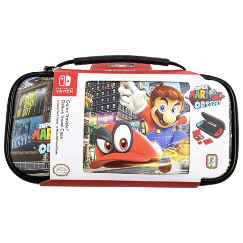 Free Shipping! RDS Industries Super Mario Odyssey Deluxe Travel Case ...