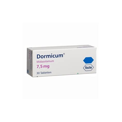 Dormicum 7.5mg 90 Tablets by Roche - PILLBOX