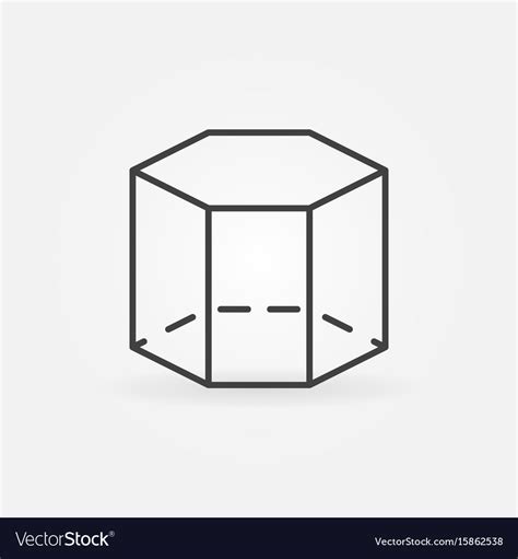 Hexagon 3d icon Royalty Free Vector Image - VectorStock