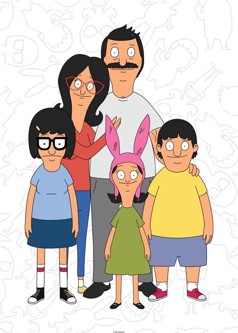 'Belcher Family' Poster, picture, metal print, paint by Bob's Burgers ...