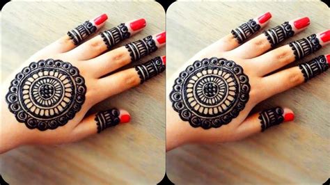 Back Hand Mehndi Design 2022 Flowers - Design Talk