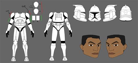 Clone Trooper Armor Templates