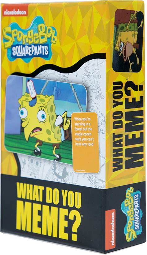 Amazon.com: Spongebob Squarepants Deck by What Do You Meme? - Designed ...