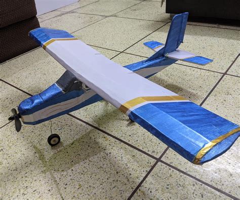 Homemade RC Cessna Skyhawk Plane EASY BUILD : 7 Steps (with Pictures ...