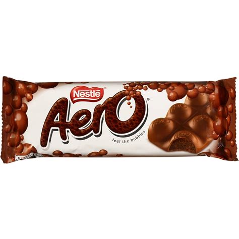 Nestle Aero Milk Chocolate 40g Bar | Woolworths