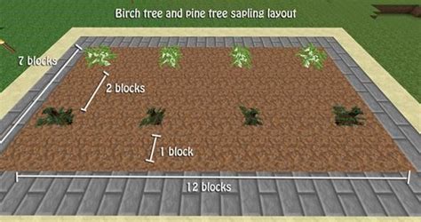 How to Build a Tree Farm in Minecraft for Easy Access to All Types of ...