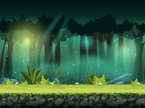 2d Jungle Background