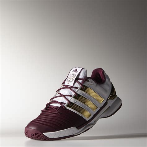 Adidas Mens adiPower Stabil 11 Limited Edition Indoor Shoes - White ...