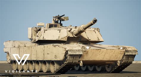 M1A1 Abrams Tank (West) in Props - UE Marketplace