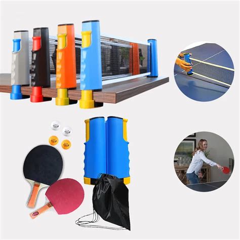 Ping Pong Set Portable Professional Table Tennis Sports Trainning Set ...