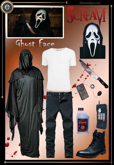 Dress Up Like Ghostface from Scream - Elemental Spot