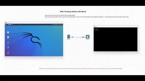 MAC Flooding Attacks with Macof - YouTube
