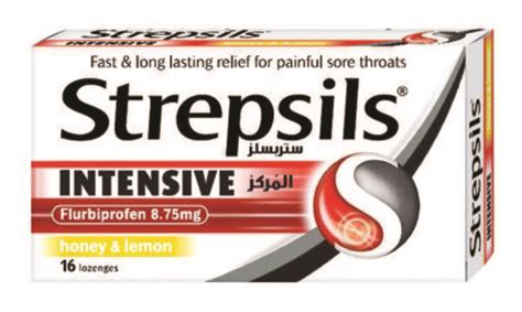 Intensive Honey & Lemon Lozenges | Strepsils