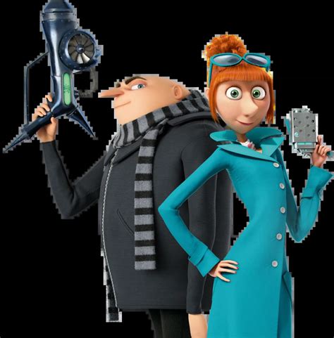 Gru and Lucy: An Amazing Love Story in Despicable Me