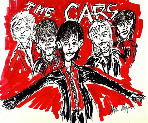 Ric Ocasek The Cars Mixed Media by Geraldine Myszenski | Pixels