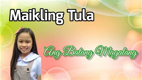 Ang Batang Magalang | Tula para sa Buwan Ng Wika | Tula with action ...