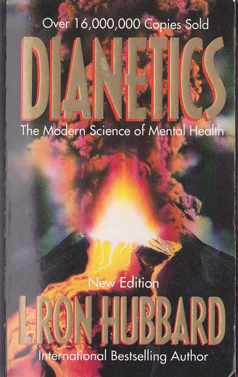 L.Ron Hubbard DIANETICS (New Edition) book cover scans