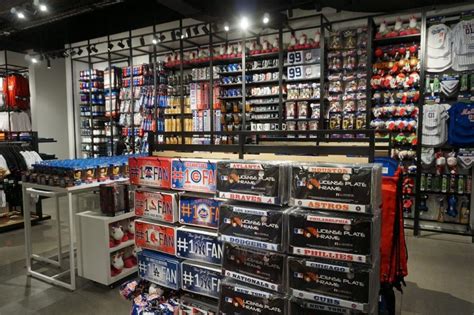 The store for baseball fans in New York City, the MLB Store