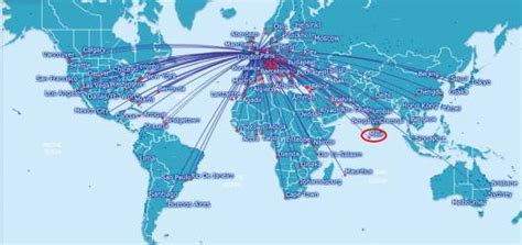 British Airways Route Map Europe - United States Map