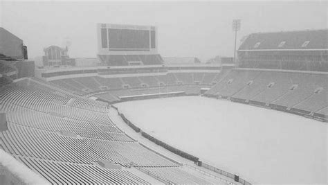 LOOK: SEC stadiums are covered in snow - CBSSports.com