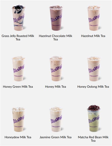 Chatime Menu and Rewards