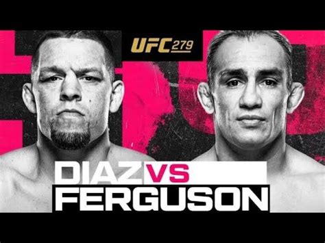 [UFC 279] Nate Diaz vs Tony Ferguson full fight - YouTube