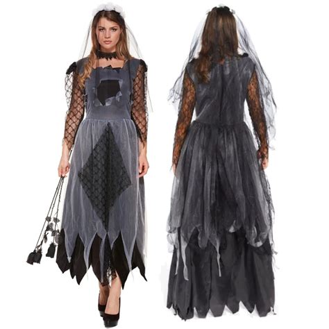 Adult Zombie Corpse Bride Halloween Costume (M)