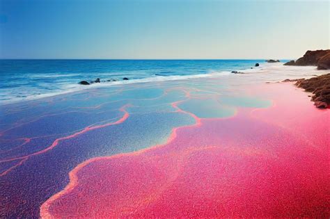 Premium Photo | Glass beach california usa a beach buried in colorful ...