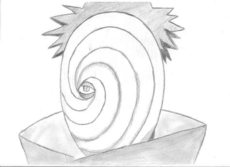 How To Draw Tobi Akatsuki