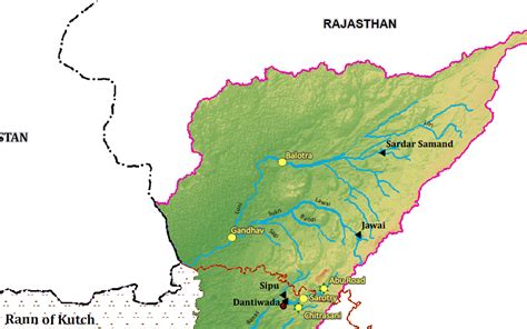 Luni River: Origin, Tributaries, Basin, Dams and Concerns - RajRAS ...