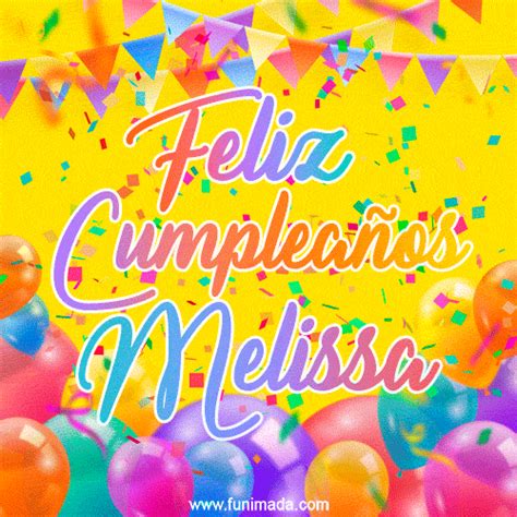 Happy Birthday Melissa GIFs - Download on Funimada.com