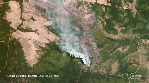 Amazonía: Estas son las imágenes satelitales de los incendios ...