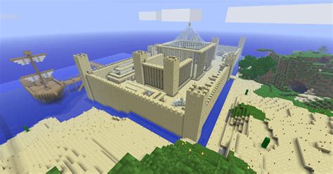 Sand Castle Minecraft Project