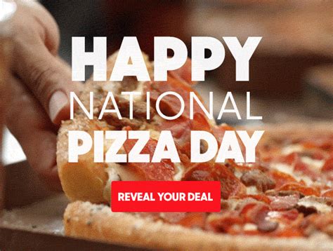 the national pizza day is here