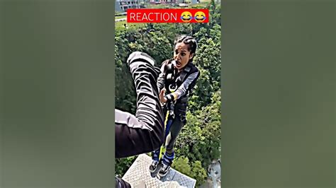 Bungee/Reaction 😂/#funny #comedy #shorts #short #ytshorts @kazzee007 ⬇️ ...