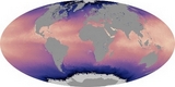 World Map Surface Temperature