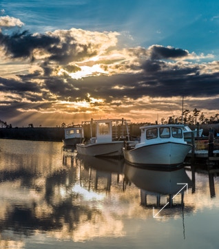 A Hyde County scene.