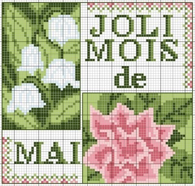 POINT DE CROIX : JOLI MOIS DE MAI