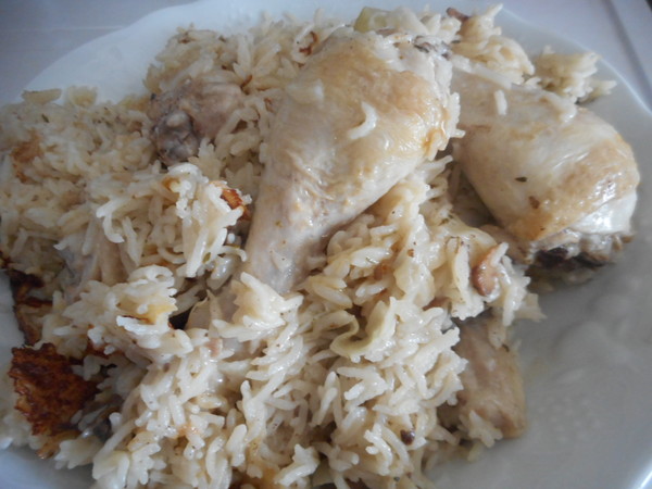 PILONS DE POULET ET RIZ AU COOKEO