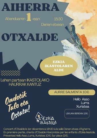 AYHERRE : L'ikastola invite OTXALDE