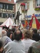 Spectacle médiéval avec la compagnie du LION de Flandre.